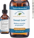 Native Remedies Sweat-Less - Naravna homeopatska formula za prekomerno potenje, potenje in Clamminess - 59 ml