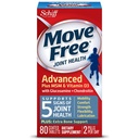 Move Free Advanced Plus MSM in vitamin D3, 80 tablet - Skupni zdravstveni dodatek z glukozaminom in hondroitin (paket 3)