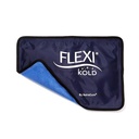 FlexiKold Repable Gel Ice Pack s padci – Hladno stiskanje Pakiranje za poškodbe – Fleksibilen medicinski ledeni ovitek za hrbet, ramena, noge, kolena, išias, bolečine v mišicah – polovična velikost