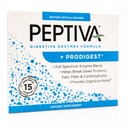 Peptiva Digestive Enzyme Supplement + ProDigest - Pomaga z napenjanjem, plin, zaprtje - 15 Count