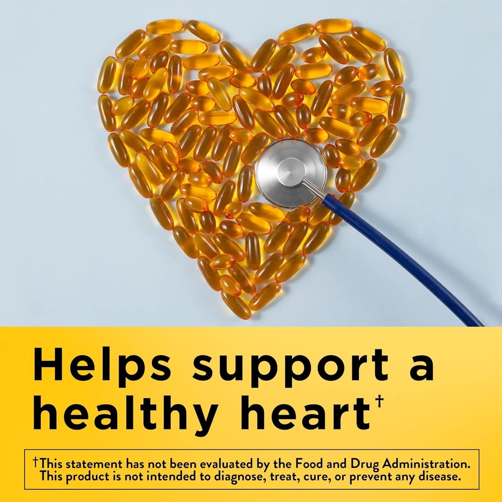 Nature Made Fish Oil Softgels - Omega 3 Supplement for Heart Health, 230 Softgels, 115 Day Supply (Pack of 2)