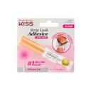 KISS Clear Strip Lash Adhesive z Aloe, vodoodporne, Formaldehid in Latex Free, Odor Free, Cruelty Free, Super Strong Hold lepilo trepalnice z čopičem aplikator, 0.17 Oz.