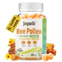 Bee Pollen 1000mg Sugar Free Gumies, w/Fenugreek, Royal Jelly, Propolis, Organic Bee Pollen Žvečilni dodatek za ženske, bogata z vitaminom E, imuniteto in nego kože, 60 grofov