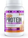 FINAFLEX Clear Protein, Vanilla Caramel - 2 lb - Spodbuja mišično zmogljivost in rast - Milkshake- like okusa - Nizka vsebnost ogljikovih hidratov, nizka vsebnost maščob in gluten brezplačno - 27 Serving