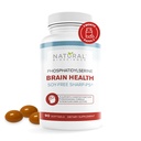 Brez soje Fosfatidilserin 100mg - fosfatidilserin dodatek iz sončničnega lecitina, Patented Sharp PS100, Brain Health, Memory Aid, Cortisol Control, Duševna ostrina, Non GSO, 90 Softgels