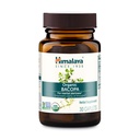Himalaja Organic Bacopa - Bacopa Monnieri Zeliščni možgani dopolnila za spomin in fokus podporo - USDA Organic, Vegan, Non-GMO, Gluten Free, 750 mg, 30 Kapleti