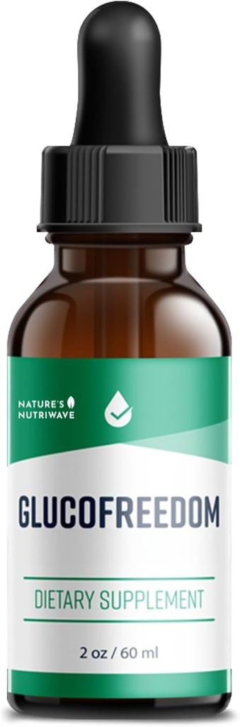 GlucoFreedom dodatek kapljice – na rastlinah osnovana tekoča mešanica z Astragalus in grozdno seme – Non-GMO, GMP-Certified, Made in USA – 2oz, 60ml, 1 mesec dobave