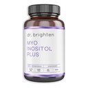 Dr. Brighten Myoinositol Plus - Zdravnik oblikovano razmerje Myo- in D-Chiro-Inositol za podporo PCOS simptomi, Hormonsko ravnovesje, zdravo delovanje jajčnikov, in Redni menstrualni cikli