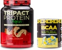 Nutrologija TRIPACT Vegan Protein Powder, za Vegan Beljakovine Shake, Peanut Butter Vanilla (20 Serving) BCAA Naravni BCAA na osnovi rastlin BCAA Powder, Limonada Flavor (30 Serving)