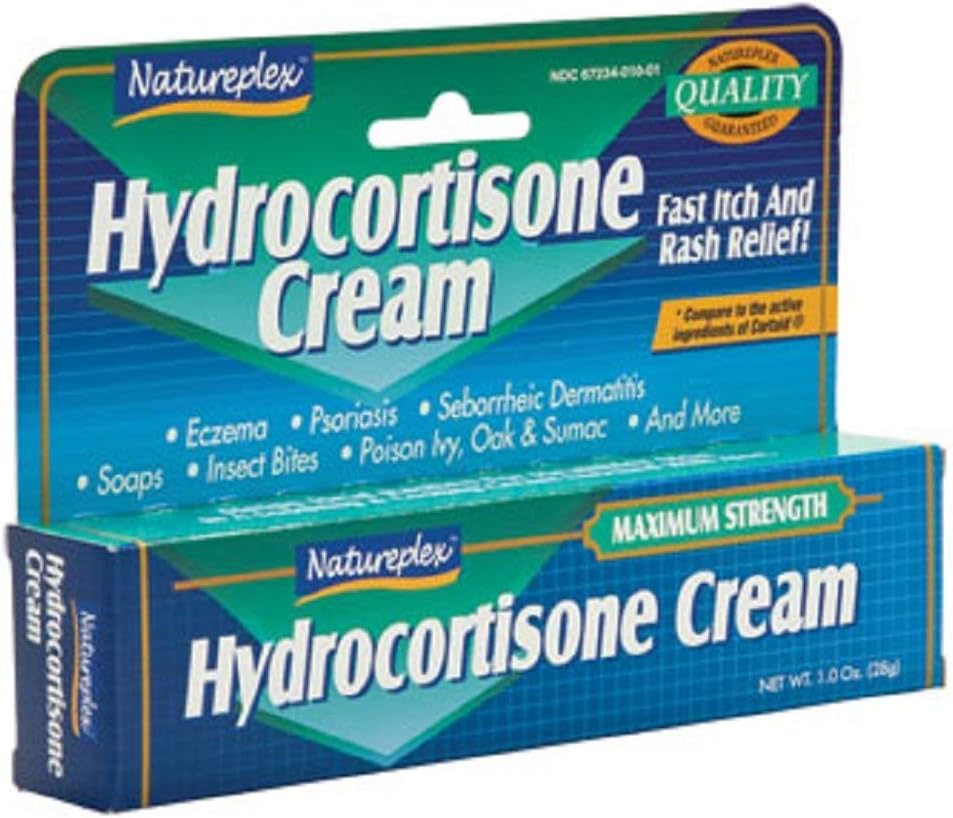 Natureplex Hydrocortison 1% krema, 1 oz, 6 Tube Pack