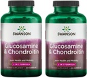 Swanson Glukozamin in hondroitin Combo 500/250 Miligrami 200 kapsul (2 pakiranji)