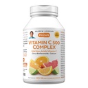 ANDREW LESSMAN Vitamin C 500 Kompleks 720 Kapsule - neacid vitamin C Plus citrus Bioflavonoidi za imunski sistem in podporo proti oksidantu, brez želodčne vstaje, majhne kapsule, ki jih je mogoče enostavno pogoltniti