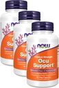 NOW Supplements, Ocu SupportTM with FloraGLO® Lutein, Plus Vitamini A, C in E, 90 Veg kapsule (Pack po 3)