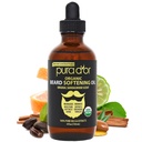 PURA D'OR 4 Oz ORGANIC Beard mehčalno olje - Original Sandalwood Scent - Leave-In conditioner, Argan & Jojoba Oil - Mustache Care & vzdrževanje, povečanje mehkobo in moč - Bradavi lasje, koža & obraz
