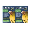 Wellgenix Menocet Plus Menopause Support - All-in-One Menopause Supplement - Daily Relief Feminine Care - Vroče bliskavice, nočne poti, Mood Swingers & Iritability - 30 tablet (Pack of 2)