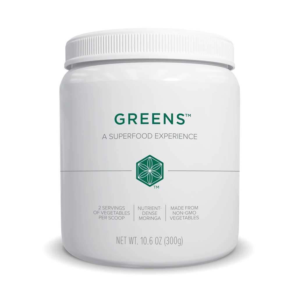Isagenix Moringa Greens - Green Drink Powder z antioksidanti in Superfoods - prehransko dopolnilo - izdelano z ne-GMO, celotno hrano zelenjava - 10.6 oz (30 strežnice)