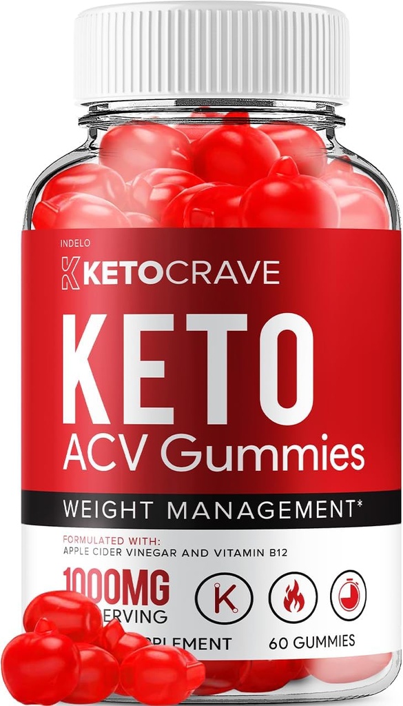 Krave Keto ACV Gummies - Napredna Formula Krave Keto Plus ACV Teža Gummies Apple Cider Vinegar Crave ACV Gummies Dietni dodatek Ocene Moški Ženske (60 Gummies)