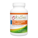Wellness Resources Super Koencim B Complex - 90 Kapsule - Vitamin B12, Vitamin B Kompleks za rast las, Adrenalna podpora in Stres Relief - Metilirani B12, Folat, Biotin, Riboflavin, Tiamin