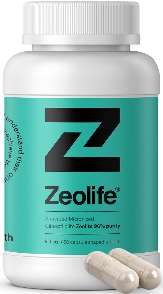 Zeolit aktiviran 1 gram na kapsulo mikroniziran klinoptilolit 96% čistost. Ultra FINE