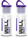 Magnezijev losjon za spanje I nočno Topical Magnezijev krema za sprostitev I Vitamin D & sivka losjon za boljše spanje in olajšanje I 3 Fl oz (2 paket)