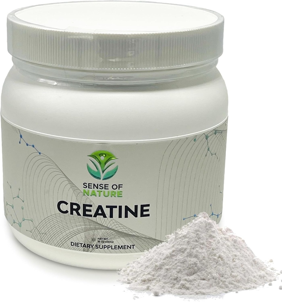 Kreatin monohidrat v prahu 90 Servisi - 5g (5000mg) mikroniziranega kreatina v prahu na obrok, kreatin pred vadbo, kreatin za gradbeno mišico, kreatin monohidrat 450g (1,0 lbs)