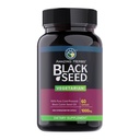 Amazing Herbs Black Seed Oil Kapsule - Black Seed Oil tablete, Črna Cumin Seme Oil Kapsule, Hladno stiskana Nigella Sativa dodatek, Črno seme olje, Ne GSO, 100% Pure - 60 Vegetarijanske kapsule, 1000 mg