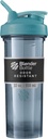 BlenderBottle Shaker serija Pro kot nalašč za beljakovinske pretrese in pred vadbo, 32-Ounce, Cerulean Blue