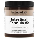 Intestinalna Formula Dr. Schulze #2 - Čiščenje dopolnila za zdravstveno podporo Colon - Podpira vsakodnevno izločanje - Rastlinsko-bazen zeliščni dodatek - Gluten-free & Vegan - 8 oz