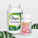 HealthA2Z® Mega Savings Bundele - Bizmut Subsalicilat 262mg (100 tablet) in več kolagenske tablete, 1735 mg (270 kapsul kolagena)