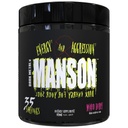 DARK METAL Inc Manson High Stim Pre Workout Powder, Energy Focus Jakost, Naložen z Beta Alanine L Carnitine Caffeine Infinergy, 35 Srvgs, Mixed Berry