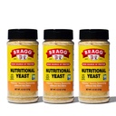 Bragg Nutritional Yeast Seasing – Vegan, Gluten Prosti sir Kosmiči – Dober vir beljakovin in vitaminov – Nutricious Savory Parmezan Sir substitute – Non GSO preverjeni, 4,5 unča, 3-Pack