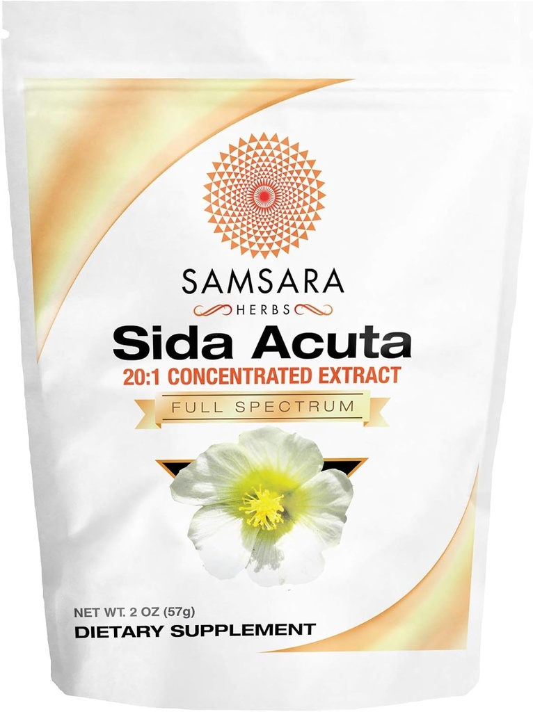 Samsara Herbs SIDA Acuta Extract (2oz/57g) 20:1 koncentriran ekstrakt prašek