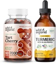 Wild & Organic Tart Cherry Gumies & Kurkula Tinktura 4 fl oz