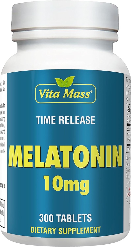 Melatonin 10 mg - TR sprostitev časa - 300 tablet - največja jakost