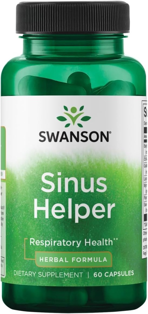 Swanson Sinus pomočnik 60 Caps