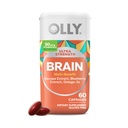 OLY Ultra Moč možganov softgels, Nootropic, Podpira zdravo delovanje možganov, Spomin, Fokus in koncentracija, Omega-3s, Vitamini B6 in B12, 30 dan dobave - 60 Število