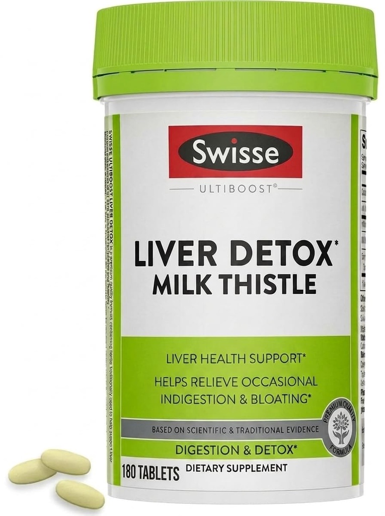 Swiss Milk Thistle Jetra Clease Detox & Repair 