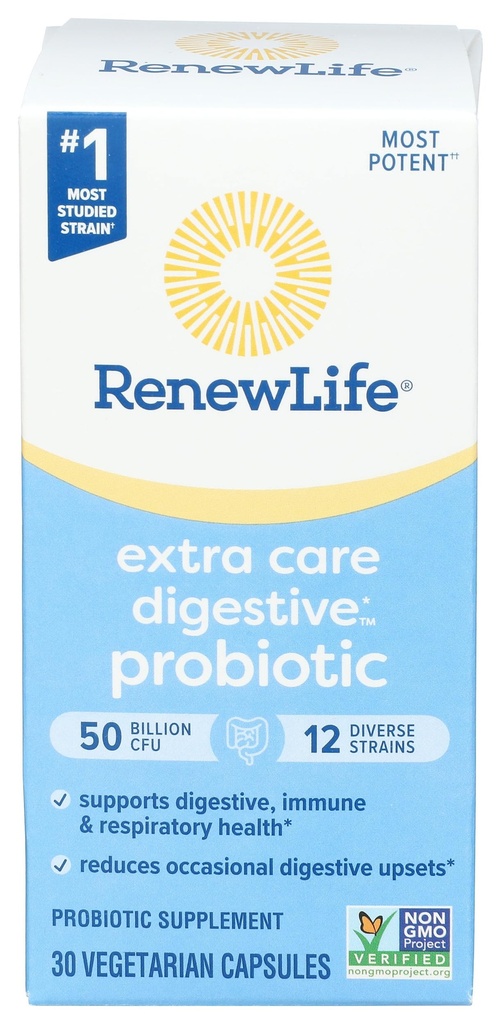 Obnovite življenje Ultimate Flora Extra Care Probiotic 50 milijard, 30 Ct