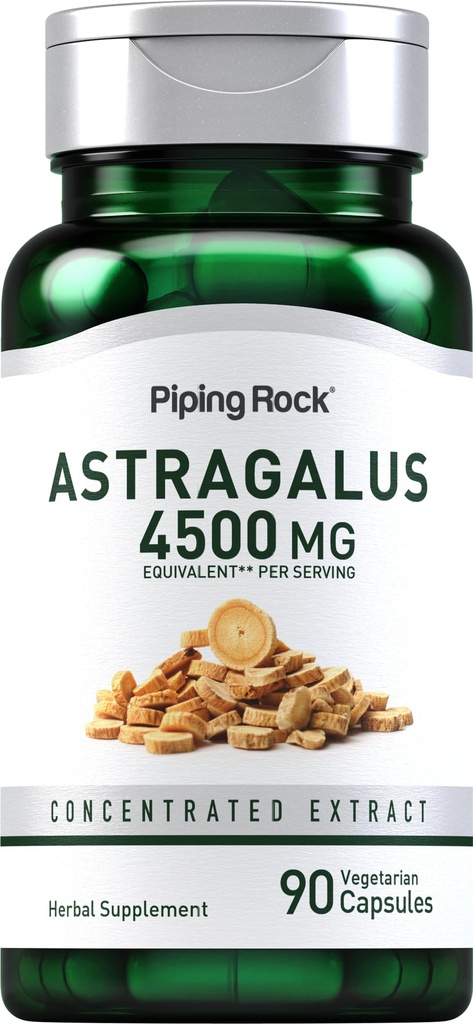 Piping Rock Astragalus Root Extract Kapsulas 