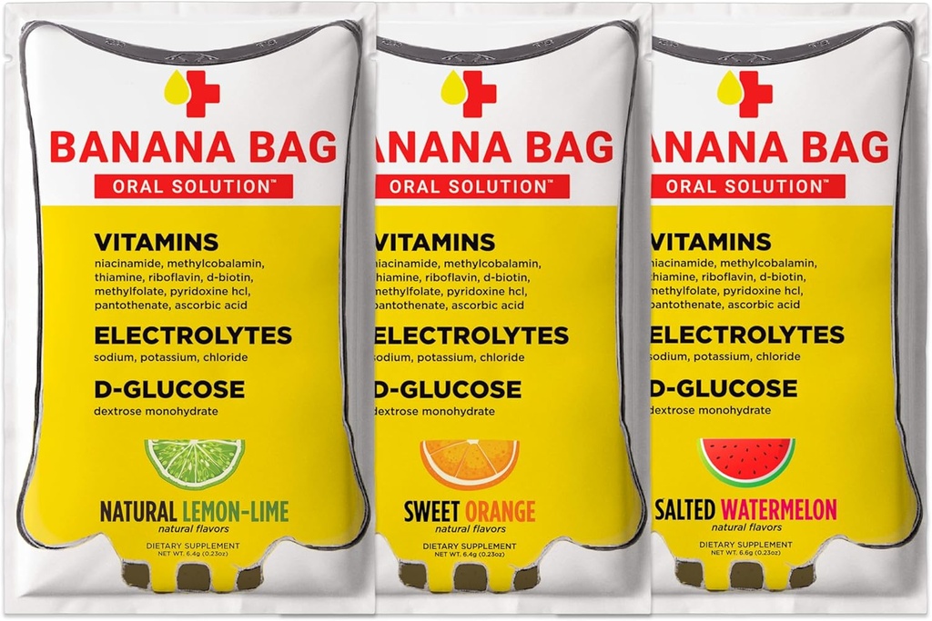 Banana Bag peroralna raztopina paketi – Variety Pack 15pk 