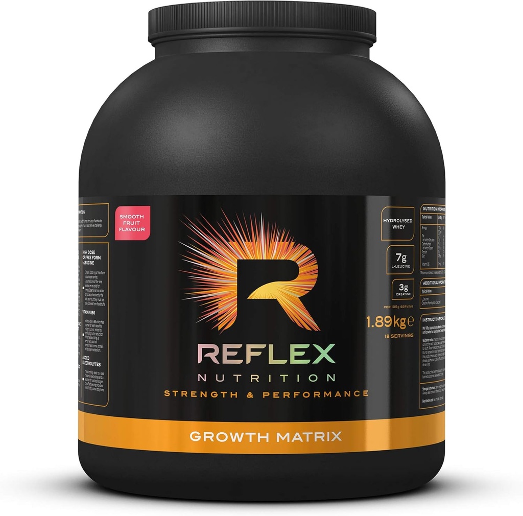 Reflex Nutrition - Matrica rasti (1.89Kg) - Gladko sadje