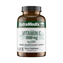 NutraMedix Vitamin C 1000mg - Antioksidanti Dopolnilo za imuno podporo in zdravje srca - Vitamin C iz askorbinske kisline - Vegan, ne-GMO (120 vegetarijanske kapsule)