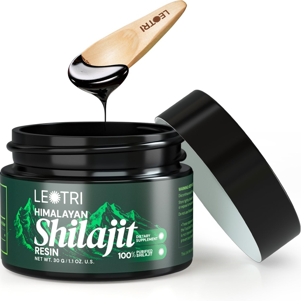 Shilajit Resin Pure Himalaan Organic: Verodostojna Fulvic kislina s trace minerali - naravni Himalajci Shilajit Resin za moške in ženske energije imunske podpore (črno-rjav)