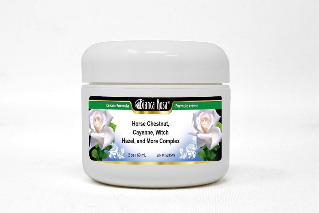 Bianca Rosa Horse Chestnut, Cayenne, Witch Hazel, in bolj kompleksna krema (2 oz, ZIN: 524549) - 2 paket