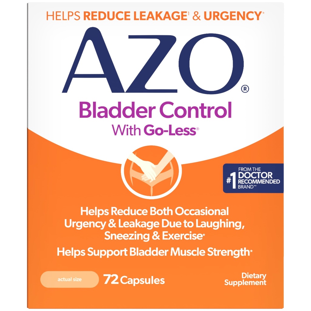 AZO Bladder Control z Go-Less Daily Supplement 