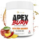Alpha LION Apex Burn Hujšanje dodatek, vadba v prahu, naravni termogenski kalori, podpora za izgubo maščob, energija in fokus, Optimizacija sestava telesa (21 Serving, Juicy Mango-Chili Flavor)