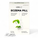 Loma Lux Eccema tablete – Naravni Eccema zdravljenje Remedy – Dermatolog Razviti – 7 Minerali jasno in preprečiti hude ekcema skaling, izpuščaj, Anti srbečica kože obraz za odrasle, otroci, Toddlers