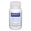 Čiste enkapsulacije Selen - 200 μg - za zdravo celično funkcijo, imunski sistem in antioksidant obrambo - Mineral Supplement - Vegan & Gluten Free - 60 kapsul