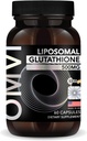OMVI Formule, Liposomske kapsule glutationa, superior absorpcija, močan antioksidant, detoks jeter, imunogen, antioksidant dopolnilo za energijo, možgane, kožo, zdravje jeter (500mg, 60 kapsul)
