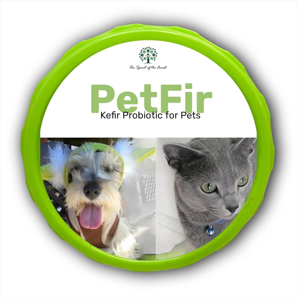 Petfir Pack Kefir za pse in mačke Dopolnilo hišni ljubljenčki probiotični pes Napredno probiotična formula za pse (85 gr)
